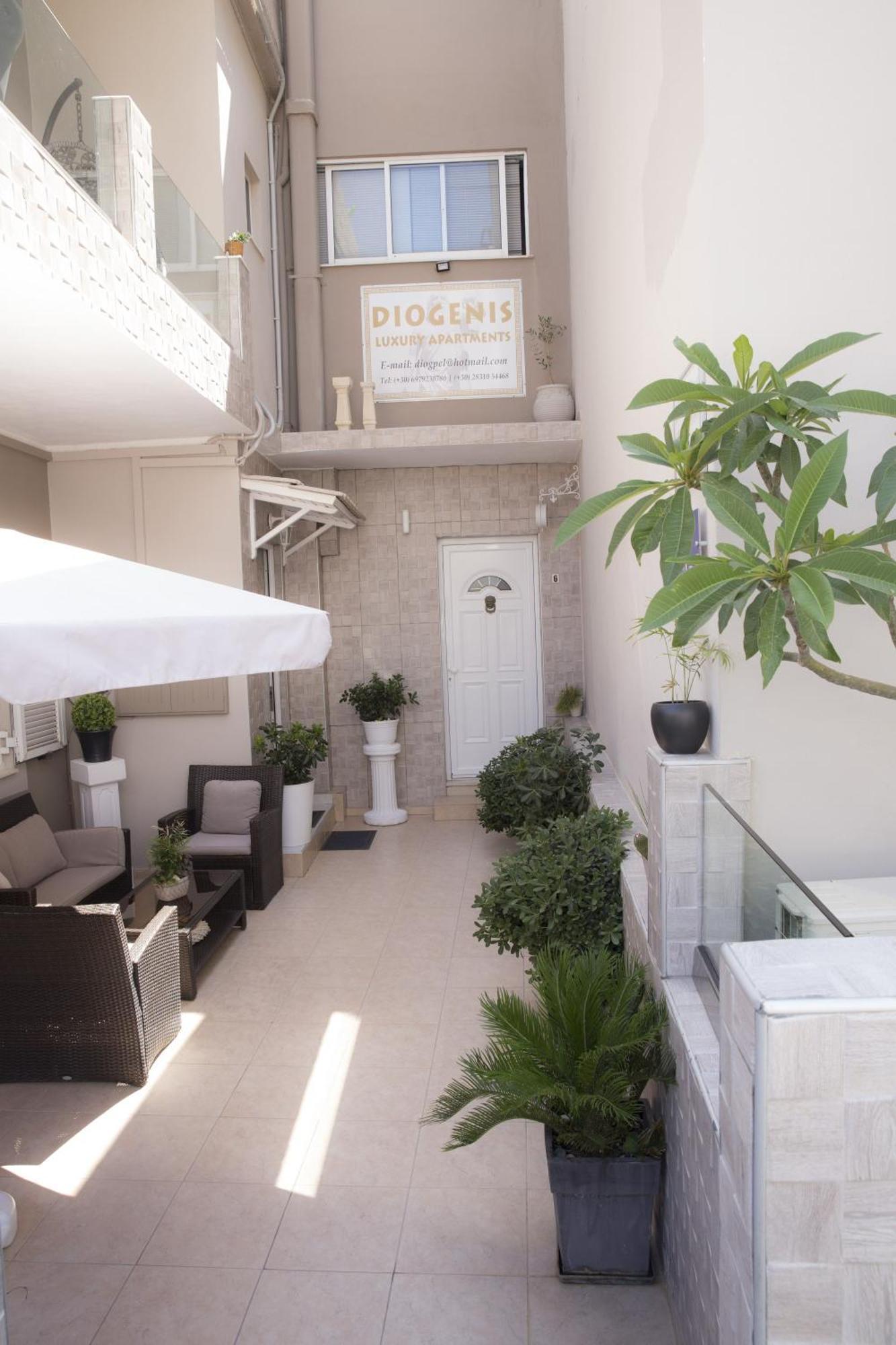 Diogenis Deluxe Apartment Réthimno Kültér fotó